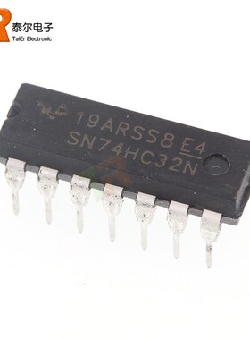全新原装/国产SN74HC32N DIP-14直插 进口TI德州 HD74HC32P