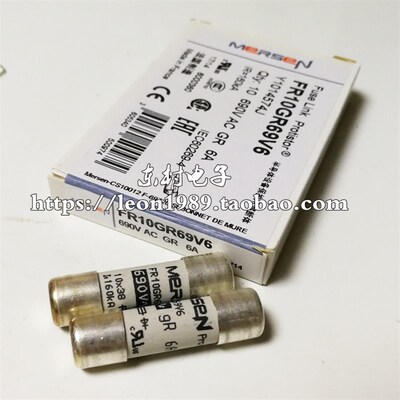 Mersen Ferraz保险丝 FR10GR69V6 6A 690V Y1014574J 10*38mm