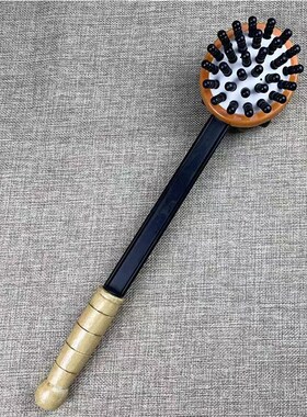 按锤子敲打棒木质经络拍打健身捶手动背部腿肩颈按器敲背锤子
