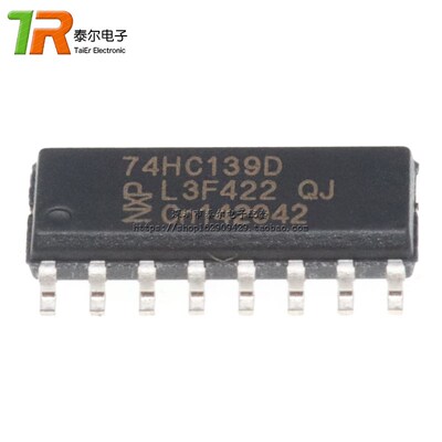 全新 74HC139D 74HC139 SOP封装 双2到4线路解码器/解复用器