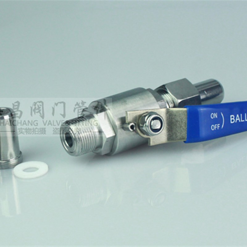Q21SA/Q21F-6n4P对焊焊接外螺纹M20*1.5气源球阀DN10球阀3分/14