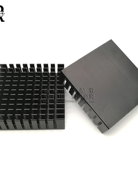 黑色 优质散热片 CPU散热器 芯片导热块 40*40*11MM