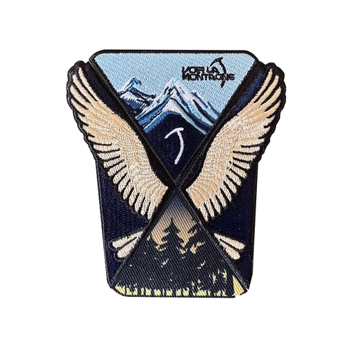 魔术贴章臂章袖章刺绣粘布贴