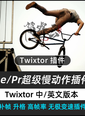AE/PR/FCPX插件Twixtor Pro变速高速加速慢动作Win中文汉化Mac版