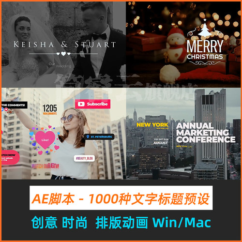24小时自动发货    AE精品脚本H01