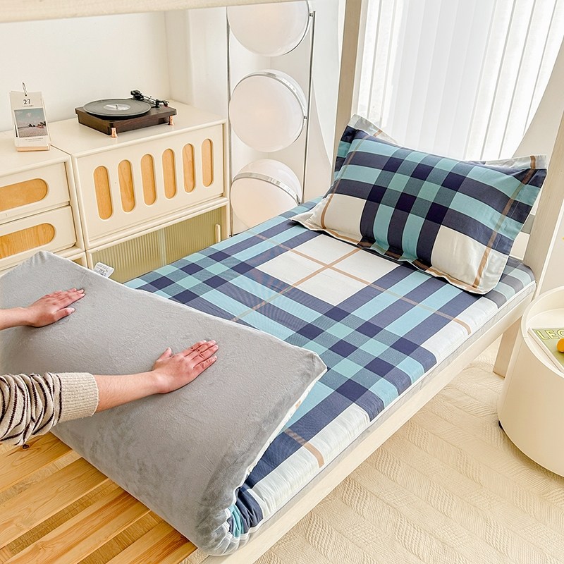 纯棉床笠全棉学生宿舍专用单人床褥子套全包床套床垫保护罩90x190,床上用品,床笠,淘宝优惠券,粉丝福利购,淘宝优惠卷