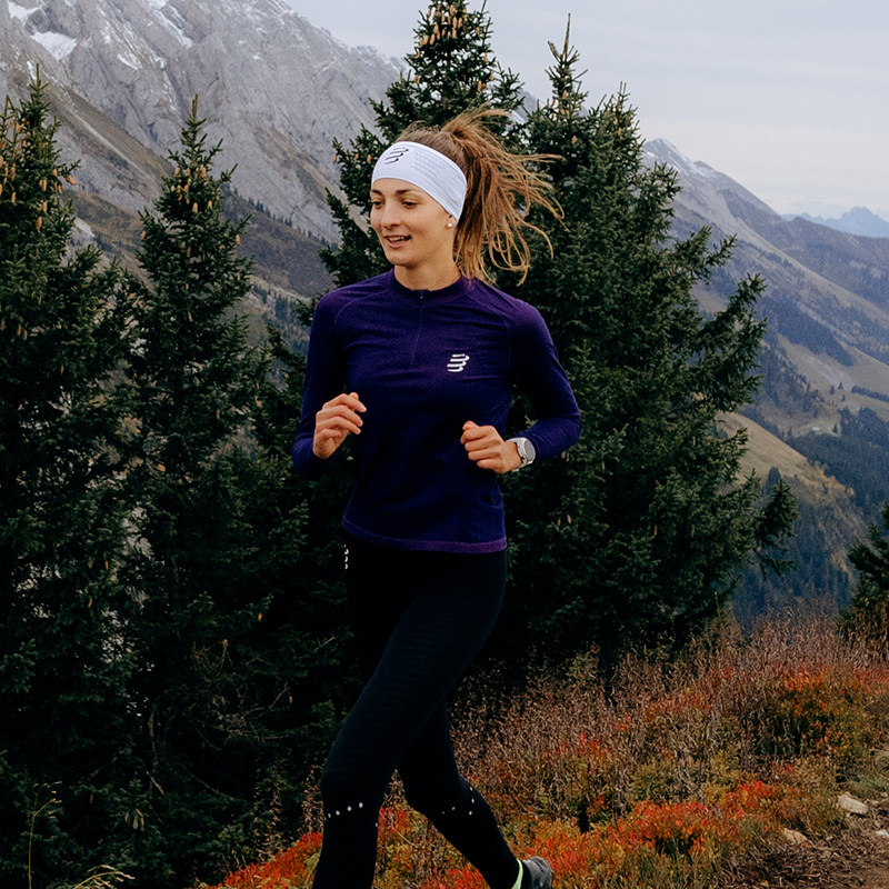 Comressport户外越野跑步长袖