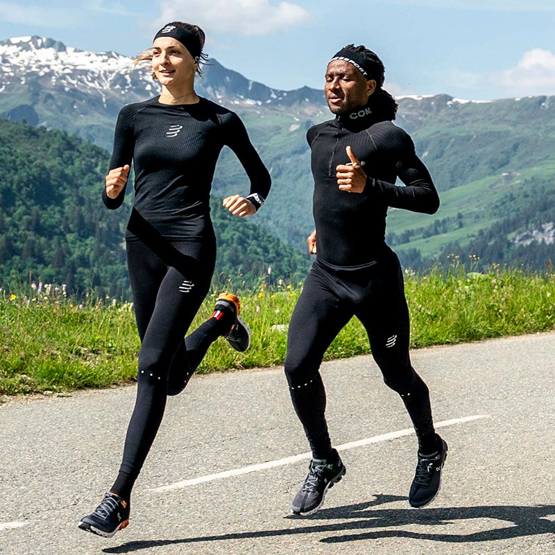 压缩运动裤男跑步健身长裤