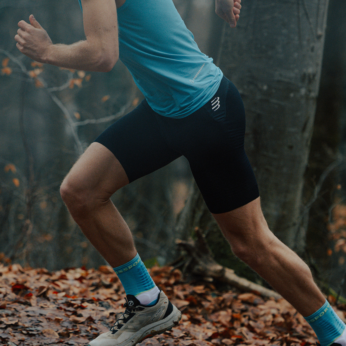 【2026秋季新品】compressport越野跑步压缩短裤第三代长跑紧身裤
