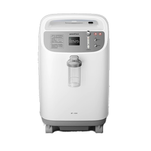 鱼跃制氧机10升机家用吸氧机老人8F-10W带雾化医用级分子筛氧气机