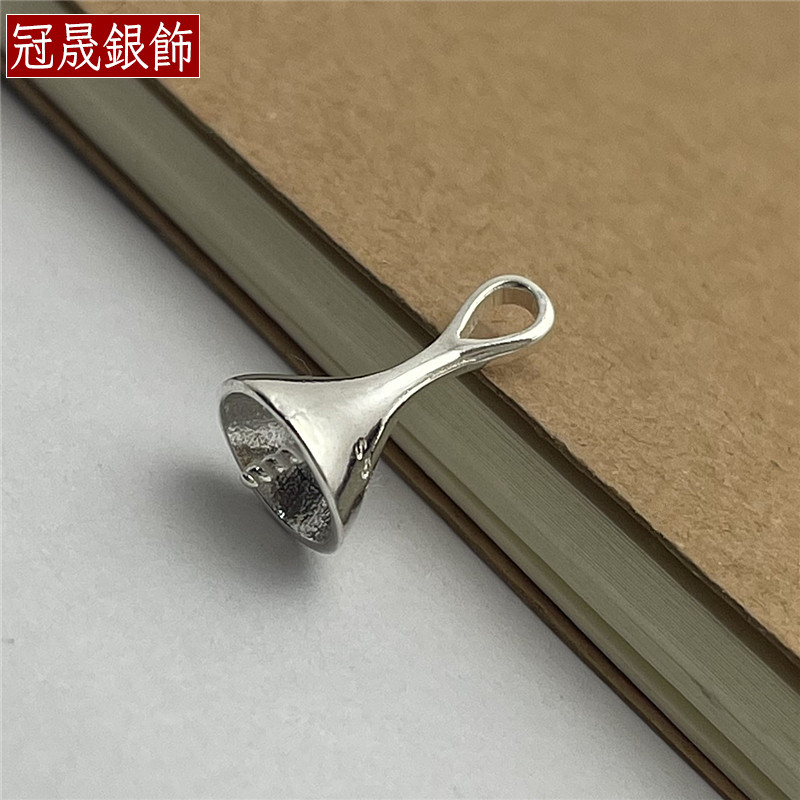 冠晟S925银首饰配件珍珠吊坠空托饰品手工DIY配件未镶嵌工厂定制,饰品/流行首饰/时尚饰品新,银饰配件,淘宝优惠券,粉丝福利购,淘宝优惠卷