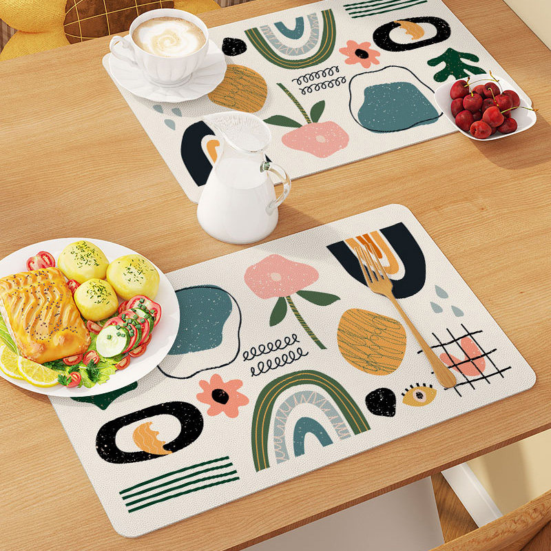 日式餐垫高颜值餐桌隔热垫布美食拍照高级感餐盘垫耐高温西餐碗垫,居家布艺,桌布,淘宝优惠券,粉丝福利购,淘宝优惠卷