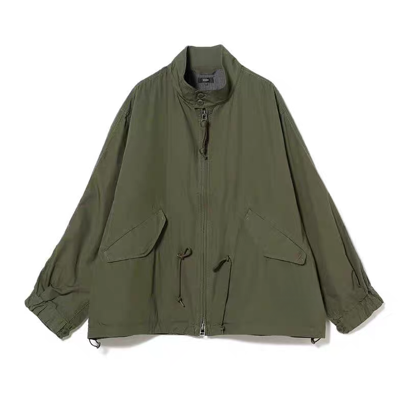 BEAMS 25AW G9日系复古机能军事风工装外套 男女休闲立领夹克大衣