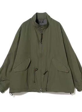 BEAMS 25AW G9日系复古机能军事风工装外套 男女休闲立领夹克大衣