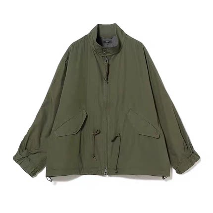BEAMS 25AW G9日系复古机能军事风工装外套 男女休闲立领夹克大衣