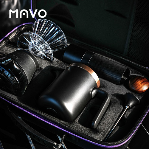MAVO GOGO盒手冲咖啡壶套装 冲泡器具套装 户外露营咖啡磨豆机