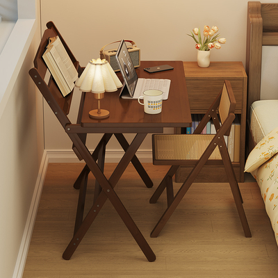 折叠桌小户型多功能家用儿童学习桌子书桌客厅餐桌简易移动电脑台