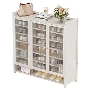 折叠鞋架子一拉就用免安装多层家用门口室内好看鞋柜新款2025爆款