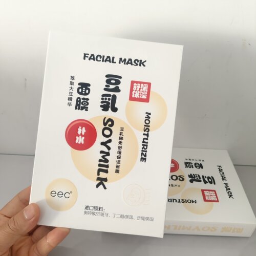 eec豆乳贴片面膜补水保湿修护