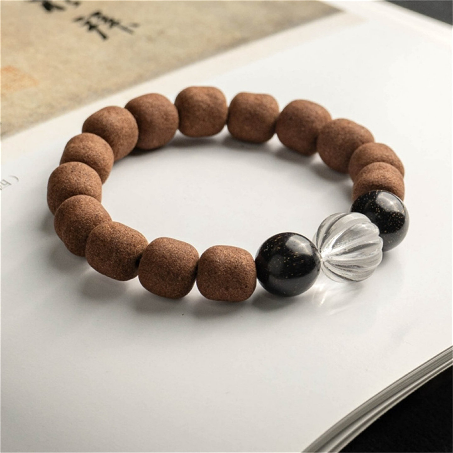 能量水晶药香珠手串礼品礼盒礼物