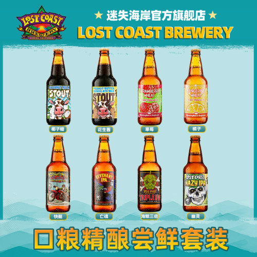 迷失海岸美国进口瓶装精酿啤酒