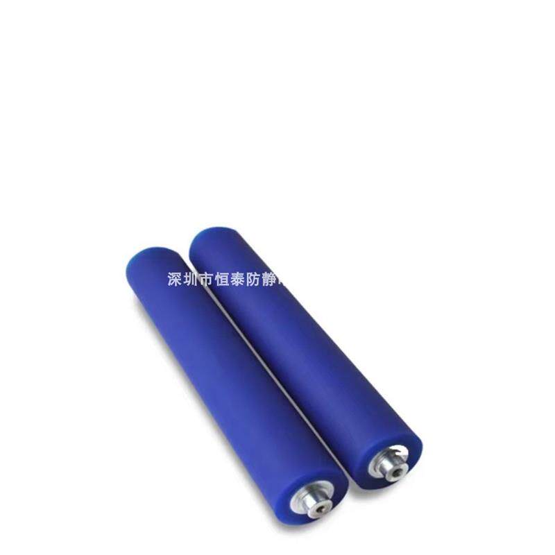 定做硅胶滚筒机用粘尘辊贴片耐温除尘矽胶滚轮包胶辊贴膜覆膜辊
