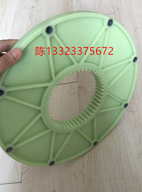 215.8X50T尼龙盘联轴器法兰连接盘齿轮铁芯BoWEx 48 FLE-PA-215.8