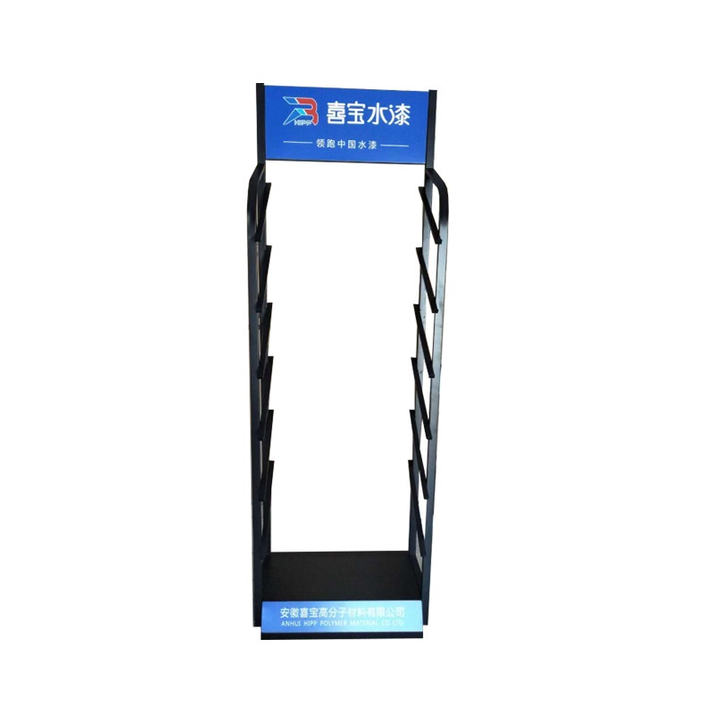 现货六层单排色板架放40*60CM色板纸板涂料墙纸相框样板瓷砖木板