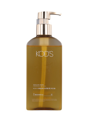 KOD'S角鲨烷水感香氛沐浴油持久留香保湿清洁改善干燥舒缓300g