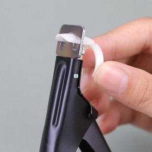 1PC Luxury Stainless Steel Head Nail Clipper Acrylic Gel