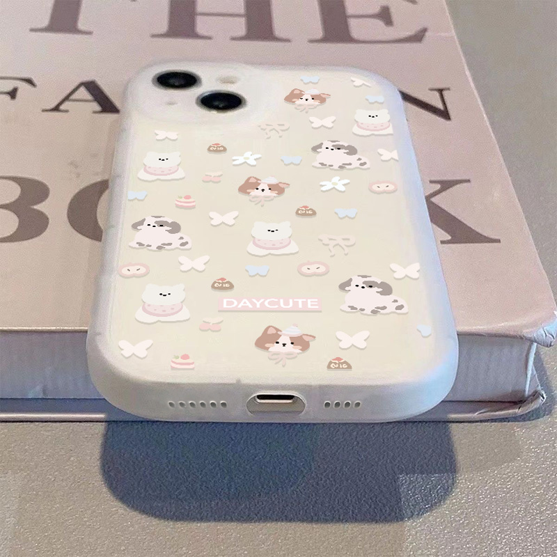 适用于苹果11PRO手机壳可爱iPhone12PROMAXwz蝴蝶狗狗8独特SE3情侣16PROMAX爆款15PLUS