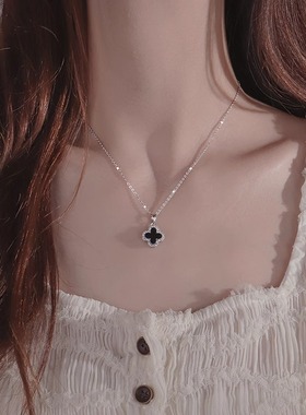 四叶草项链女2025新爆款情侣配饰