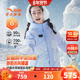 中国冰雪安踏儿童女大童羽绒服2026冬款 新保暖中大童四防羽绒外套