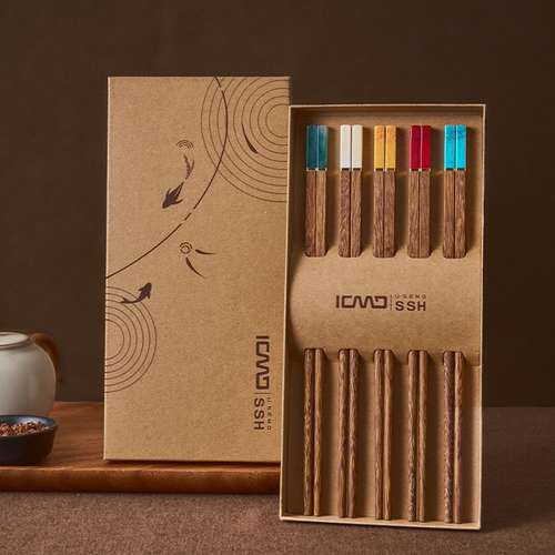 鸡翅木筷子家用高档分餐个筷专用