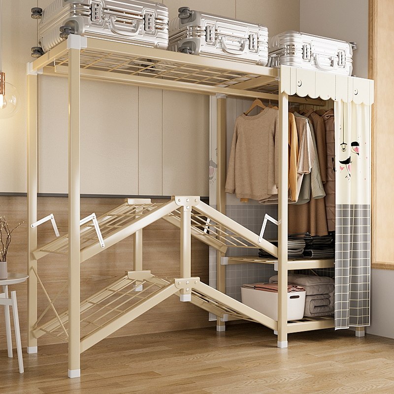 布衣柜全封闭拉炼 炼 简易衣橱家用卧室出租房免安装折叠防尘收纳,住宅家具,简易衣柜,淘宝优惠券,粉丝福利购,淘宝优惠卷