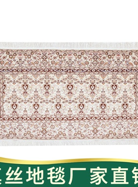 天匠90x180cm手工真丝波斯地毯南阳手工地毯河南上海西安地毯商店