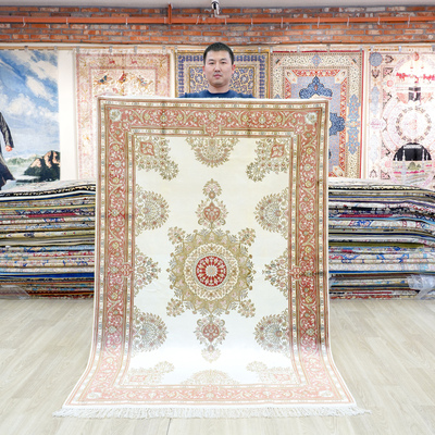 天匠卧室客厅土耳其真丝手工地毯
