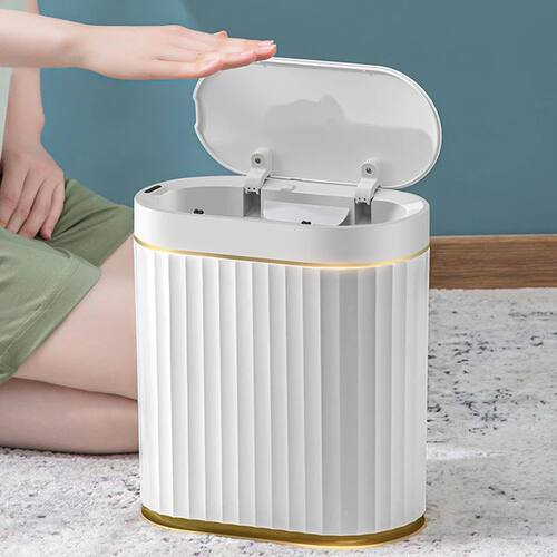 7L Smart Sensor Trash Can For Kitchen Garbage Tin For Bathro