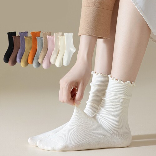 Socks;Mid-calfsockswithsca