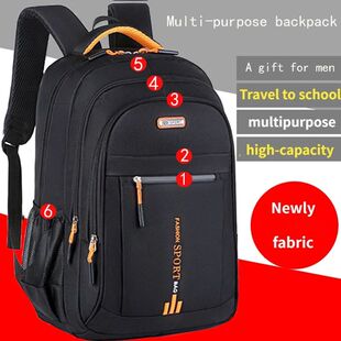 Korean female backpack capaci trendy large version Ladies