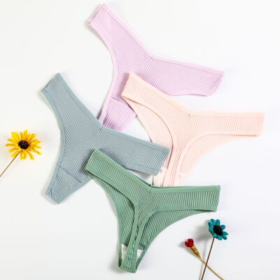 Thong;solidcolorT-back