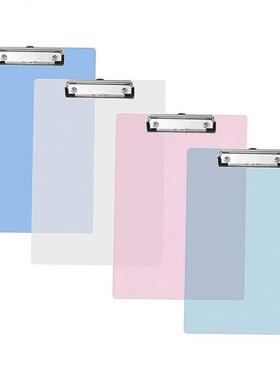1Pcs A4 Transparent Clipboard Writing Pad File Folders Docum