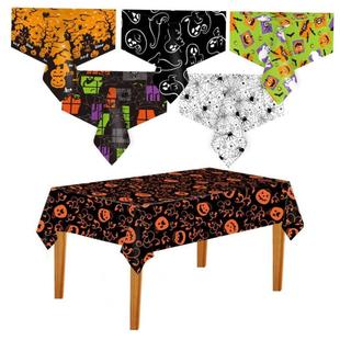 Thin Decoration Christmas Table Cloth Halloween Party