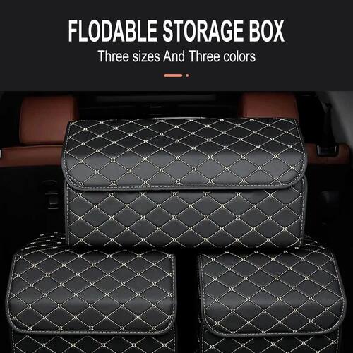 Car Trunk Organizer Box, Large Capacity, Auto Multiuse Tools