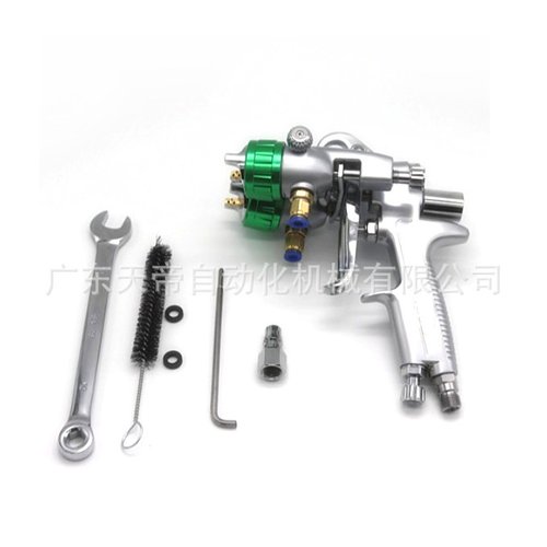 双头双组份气动喷涂喷枪 双路枪压送油漆喷漆枪 双头 自动喷枪