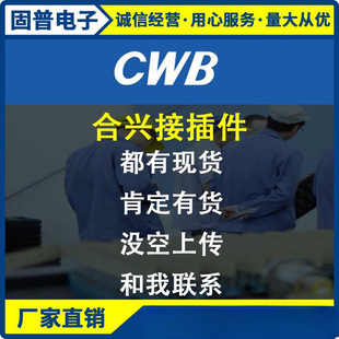 CWB合兴接插件 2A3A4A2Y3Y4Y2AW3AW4AW直针孔座弯针端子 TJC25020