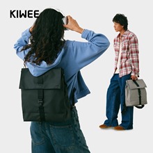 Kiwee未行百搭通勤电脑背包男轻便双肩包女可放16寸笔记本大书包