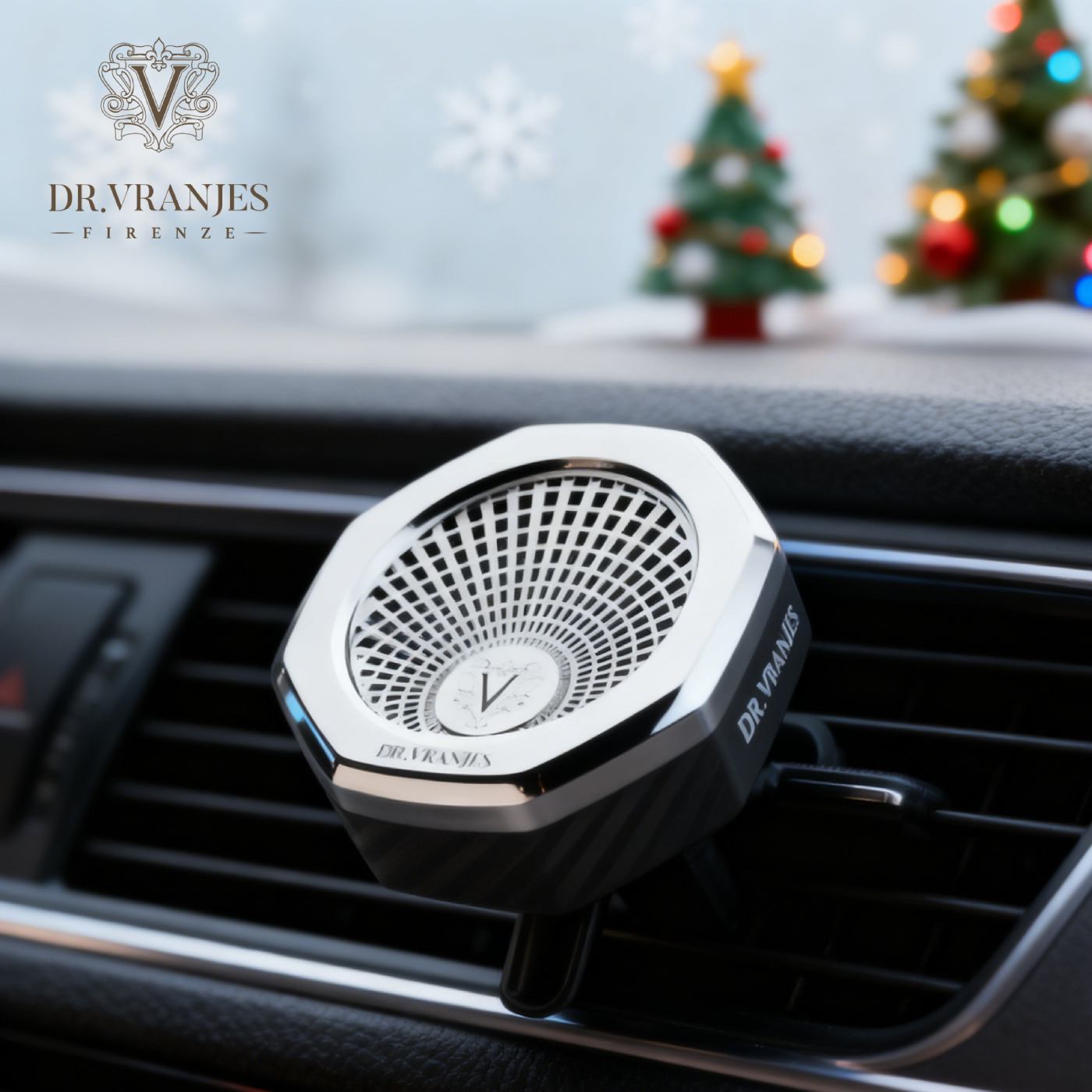 意大利DrV进口轻奢香薰汽车内出风口扩香器