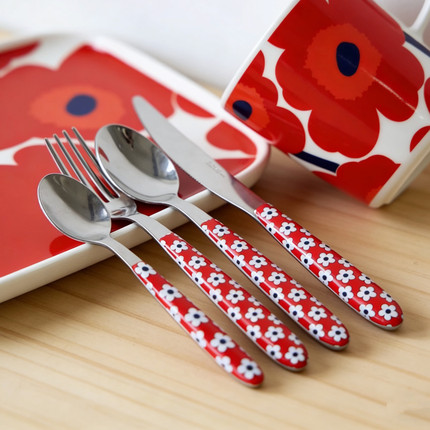 意大利EME西餐餐具刀叉套装不锈钢刀叉勺家用高颜值西餐刀黄油刀