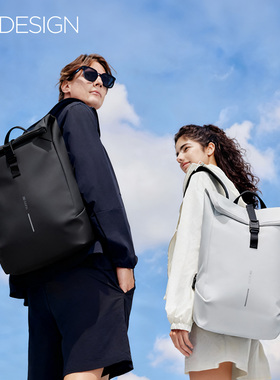 XDDESIGN爱思迪大容量女士双肩包防盗背包出差旅行男士旅游运动